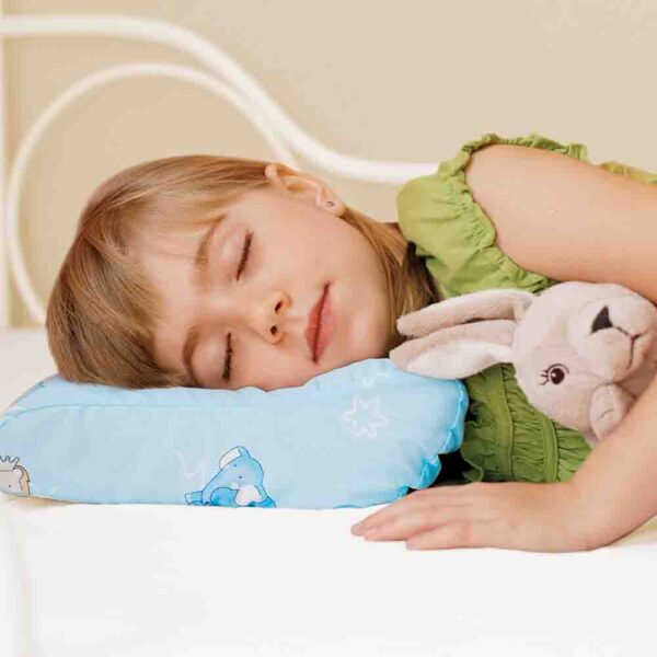 讓父母安心的SISSEL®Bambini 兒童健康枕 減少翻身 純棉外罩 枕芯可手洗：圖片 3