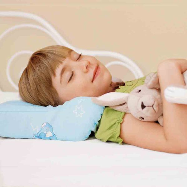 讓父母安心的SISSEL®Bambini 兒童健康枕 減少翻身 純棉外罩 枕芯可手洗：圖片 4